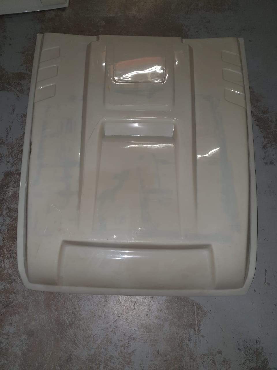 Ford Ranger 2015+ 3D Bonnet Scoop With Insulation - Unpainted