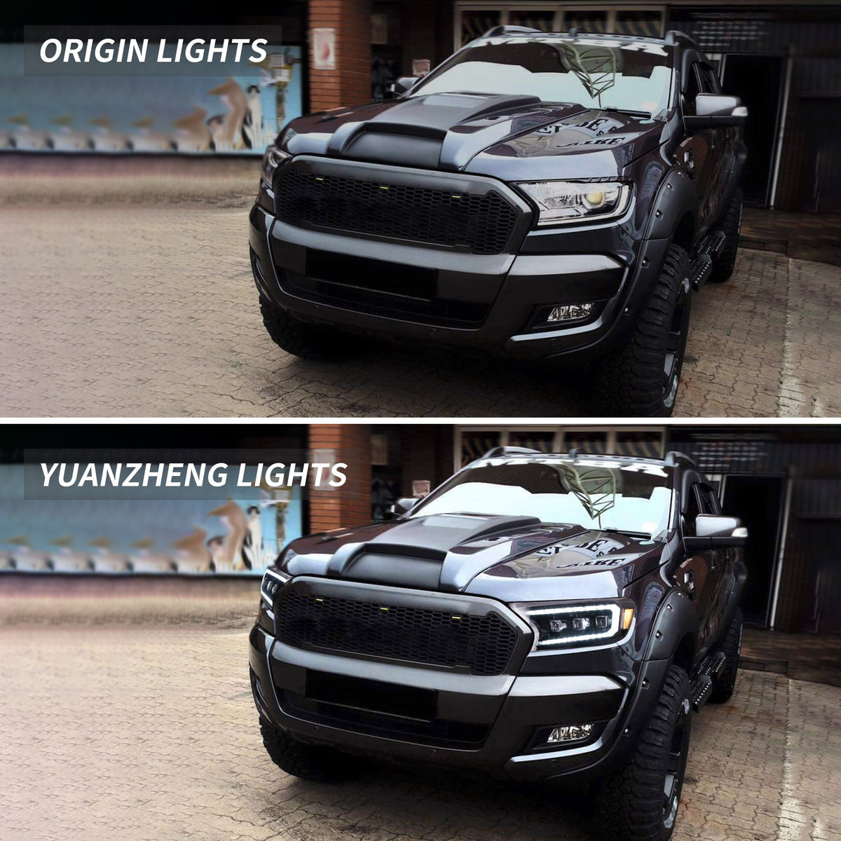 Ranger T6 (T7) Facelift Headlights Vland