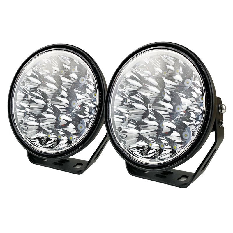 7 Inch 115W Led Light White - Set With Harness