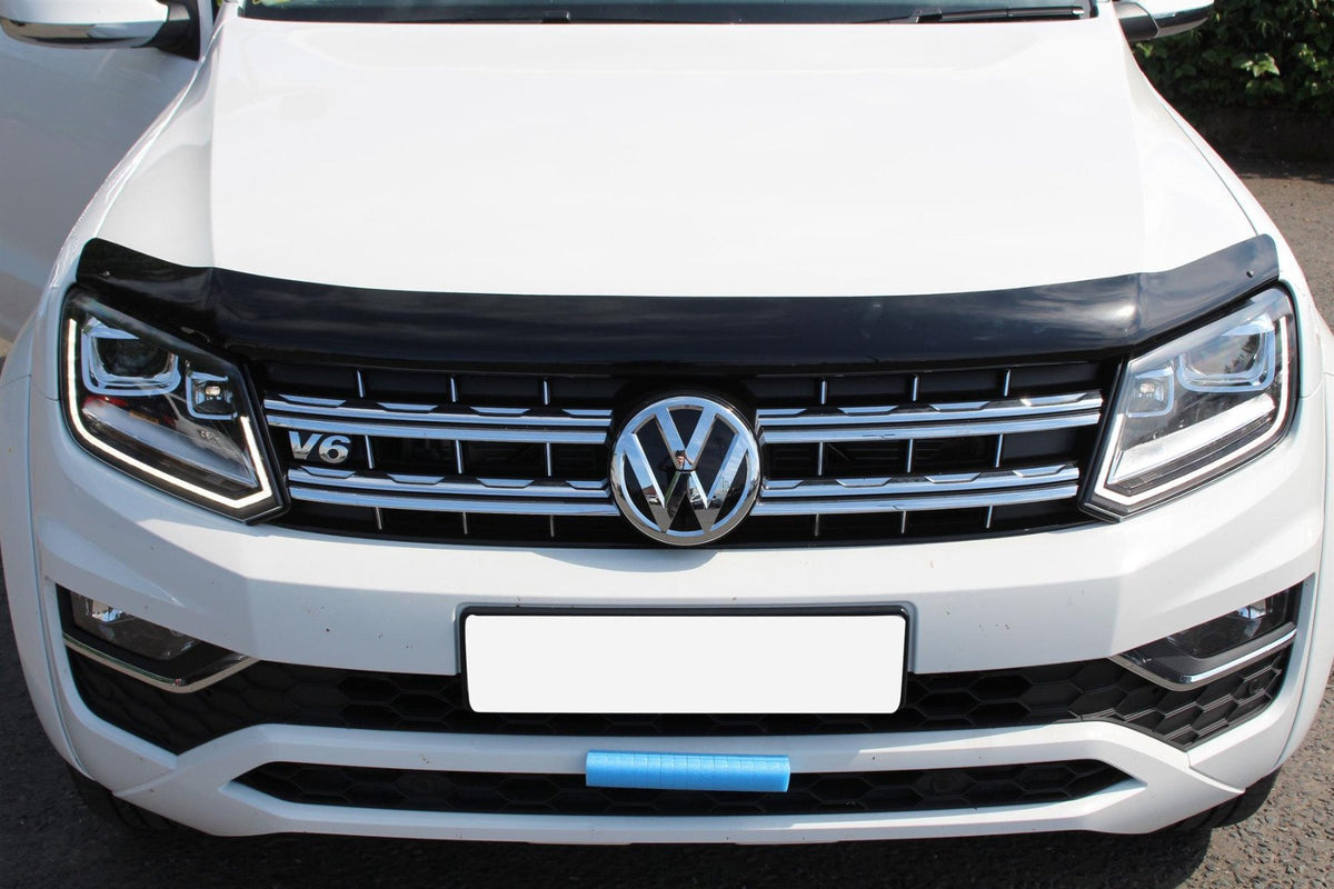 Vw Amarok Bonnet Guard Black 2010 - 2021