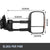 Ford Ranger extended towing mirrors