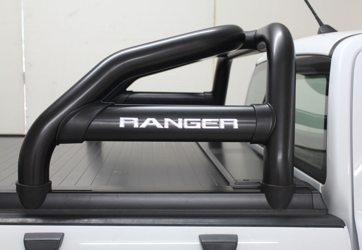 Ford Ranger Securi-Lid 218 Sports Bar Stainless 2020+ 150043-Sec218/bs-150043-Sec218 Black