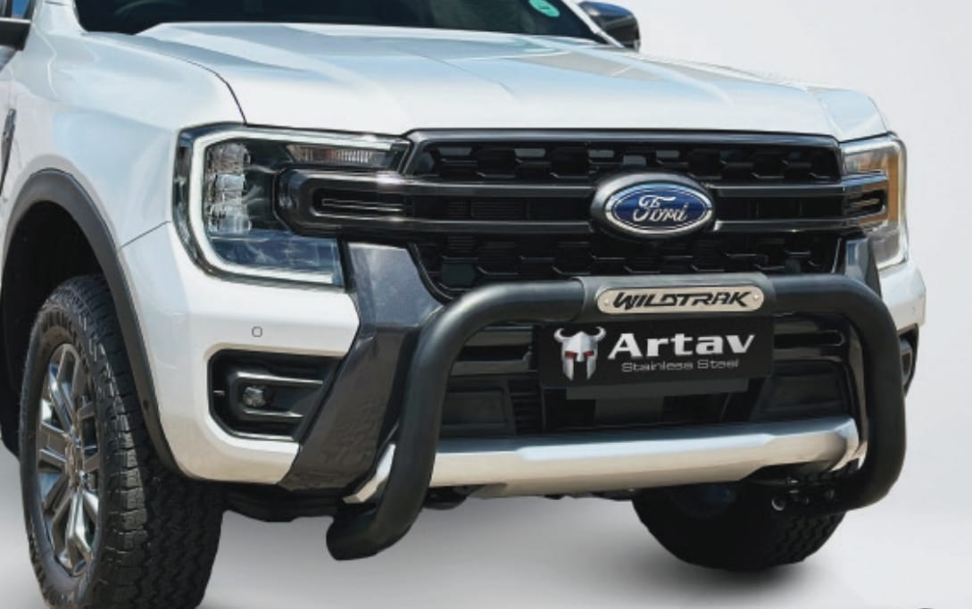 Ford Ranger Wildtrak Next Gen 2023+ PCD Nudge Bar Black BS-150097-WTD-24 (New Decal Design)