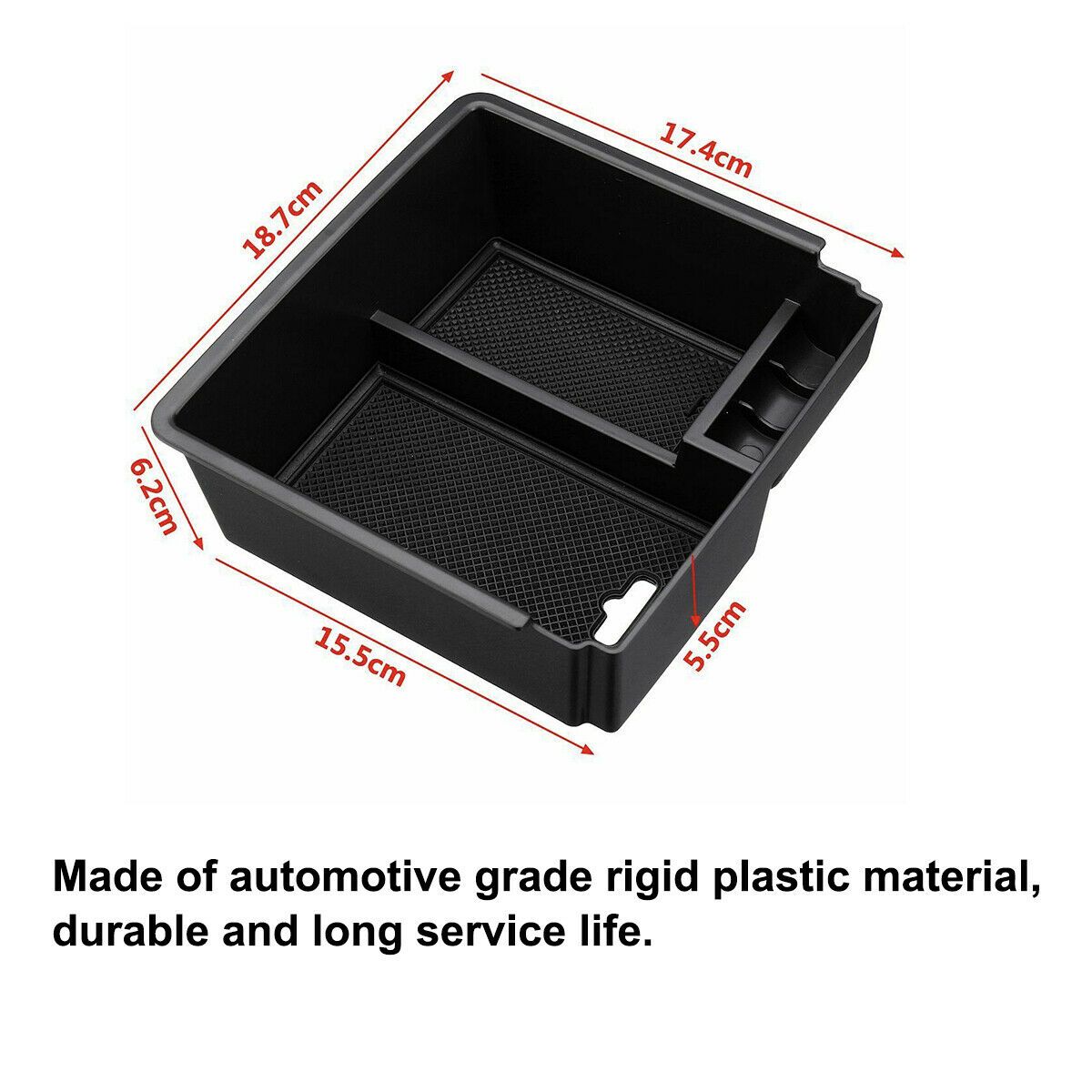 Ford Ranger Armrest Storage Ford Ranger 2012-2018 Center Console Tray Armrest Storage Box with Tra ...
