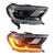 Ford Ranger T7 2016+ Mustang Style Led Headlights Set Of 2