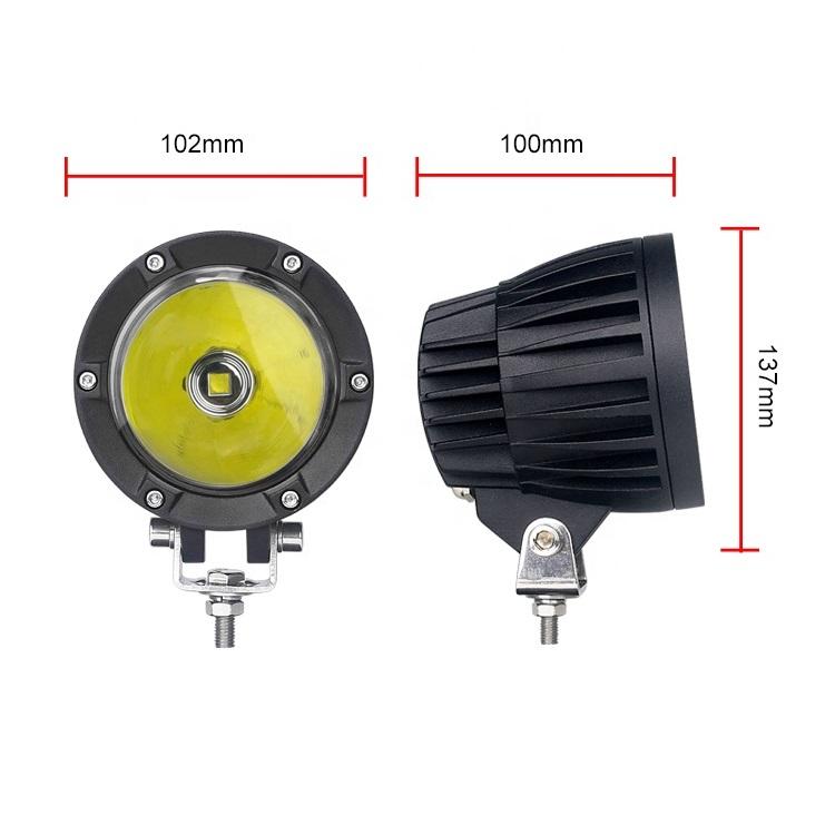 4 Inch 50 Watt LED Spot (Each) - the4x4store.co.za