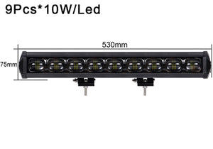 21 Inch 9D 90W Led Light Bar