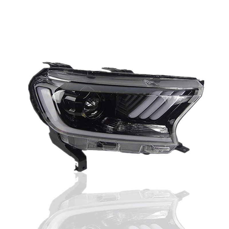 Ford Ranger T7 2016+ Mustang Style Led Headlights Set Of 2