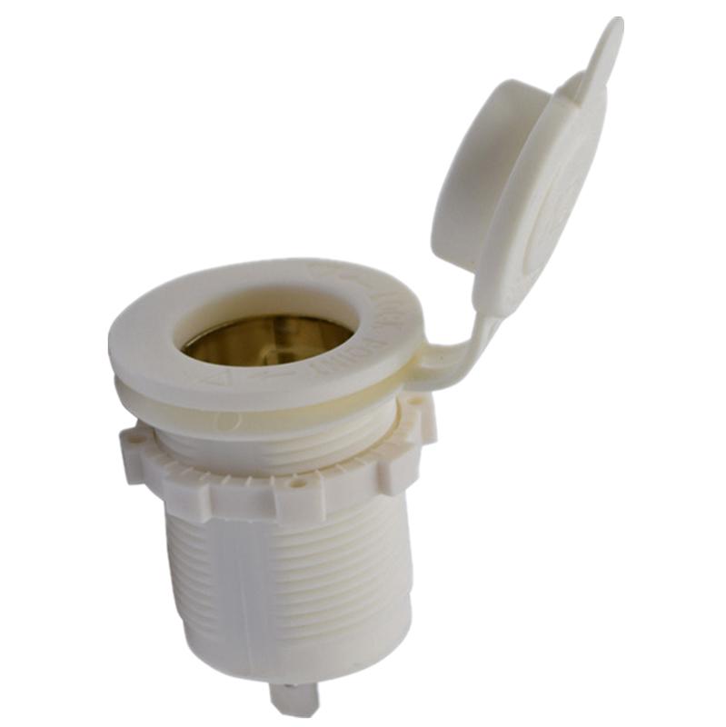 Power Socket (Cigarette Lighter) White Power Socket