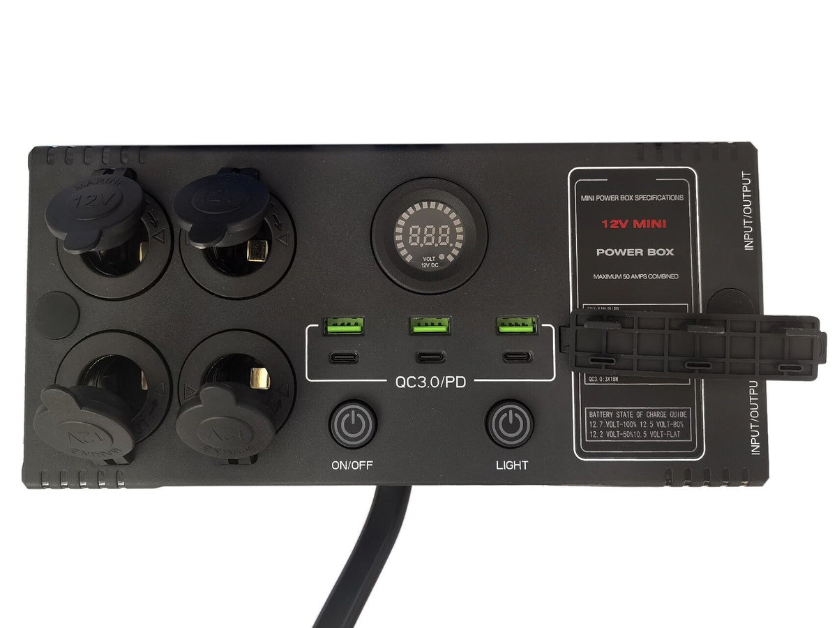 12V Mini Power Box - the4x4store.co.za