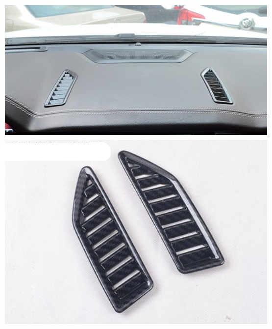 Carbon Fiber Dashboard Vent Covers (2 Piece)