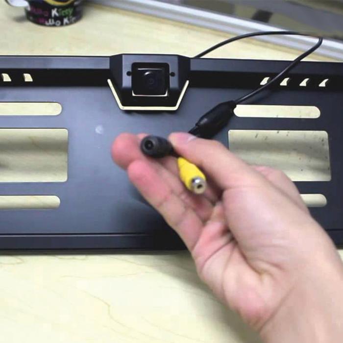 License plate with Reverse Camera - the4x4store.co.za