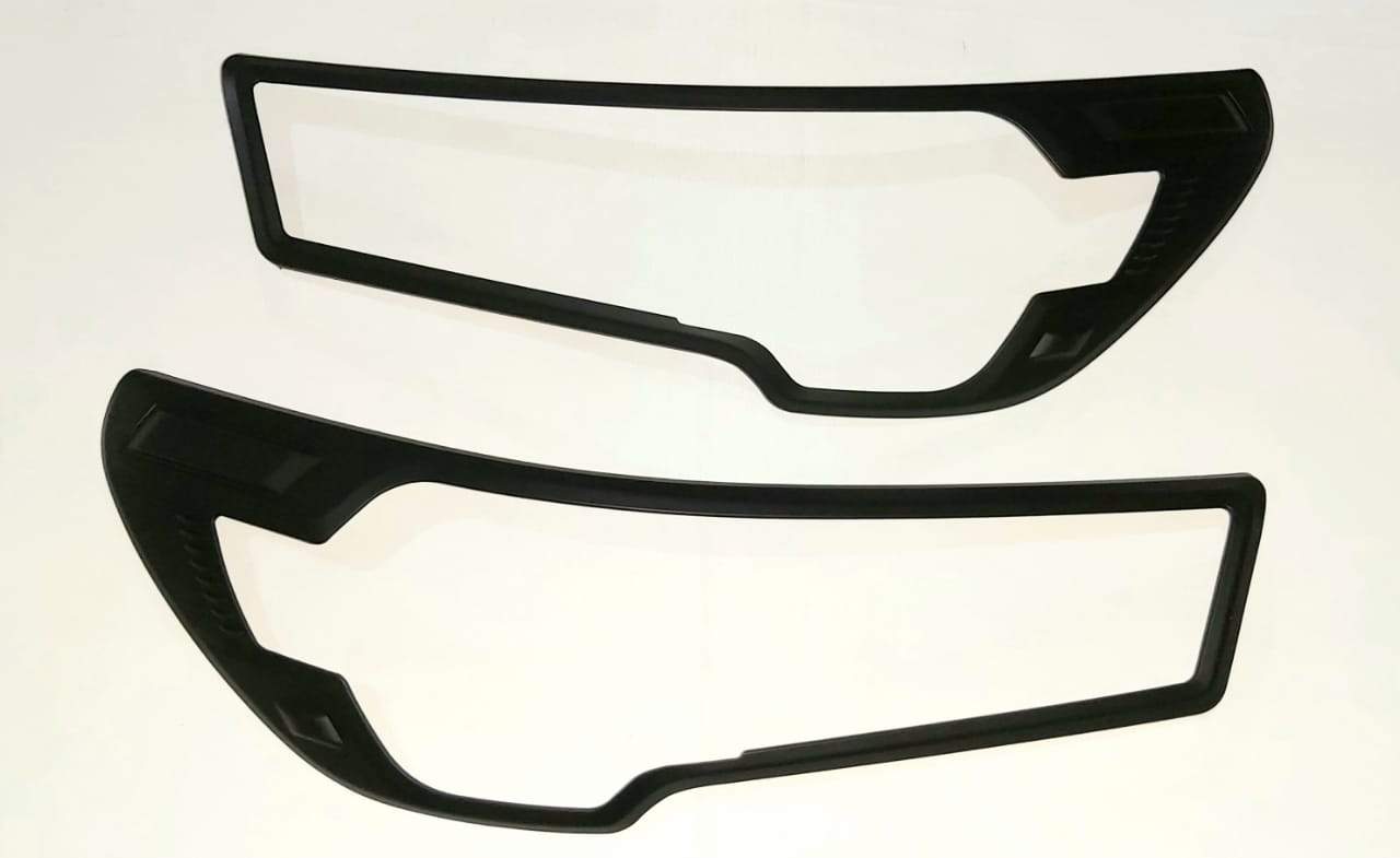 Toyota Hilux Legend Rs 4X4 Head Light Cover Trim Matt Black 2021+