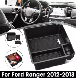 Ford Ranger 2012-2018 Center Console Tray Armrest Storage Box with Tray - the4x4store.co.za