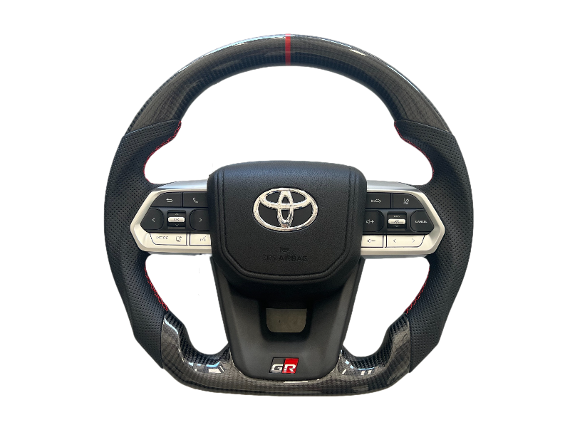 Carbon 300 GR Type Steering Wheel for Toyota 70 Series Land Cruiser ...