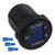 Voltmeter Ammeter Round -Blue LED Dual Display - the4x4store.co.za