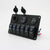 6 gang switch panel, with 12V power socket, voltmeter and 2.1A dual USB charger, blue LED - the4x4store.co.za