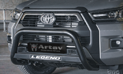 Toyota Legend Honeycomb Nudge Bar Black 2016+ Bs-80080