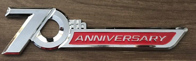 Land Cruiser 70Th Anniversary Badge