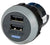 Dual Usb Charger 3.1A Blue