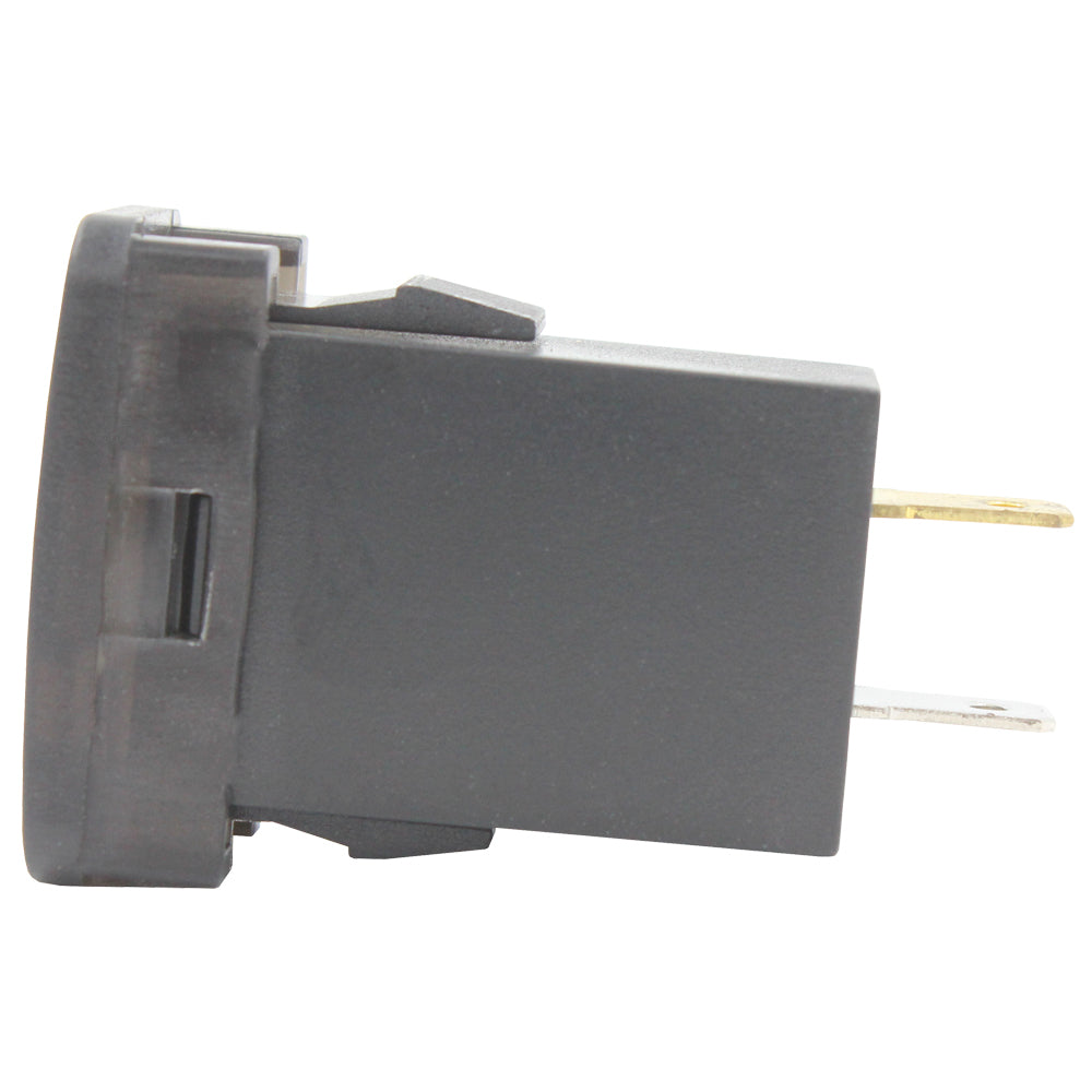 Dual QC3.0 USB &amp; Type-C Charger(32x20mm) Toyota Revo - Blue LED