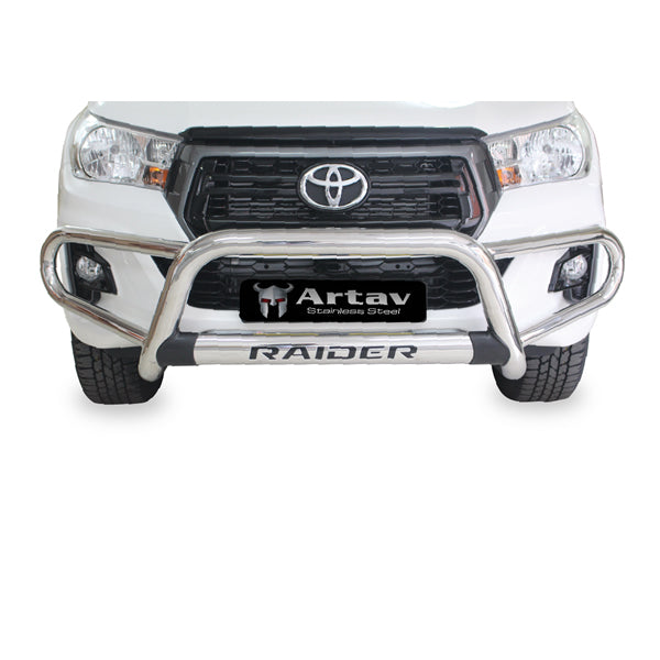 Toyota Hilux Tri Bumper Stainless  2016-2022  80059T    ( Does not Fiit 2020 Facelift Models)