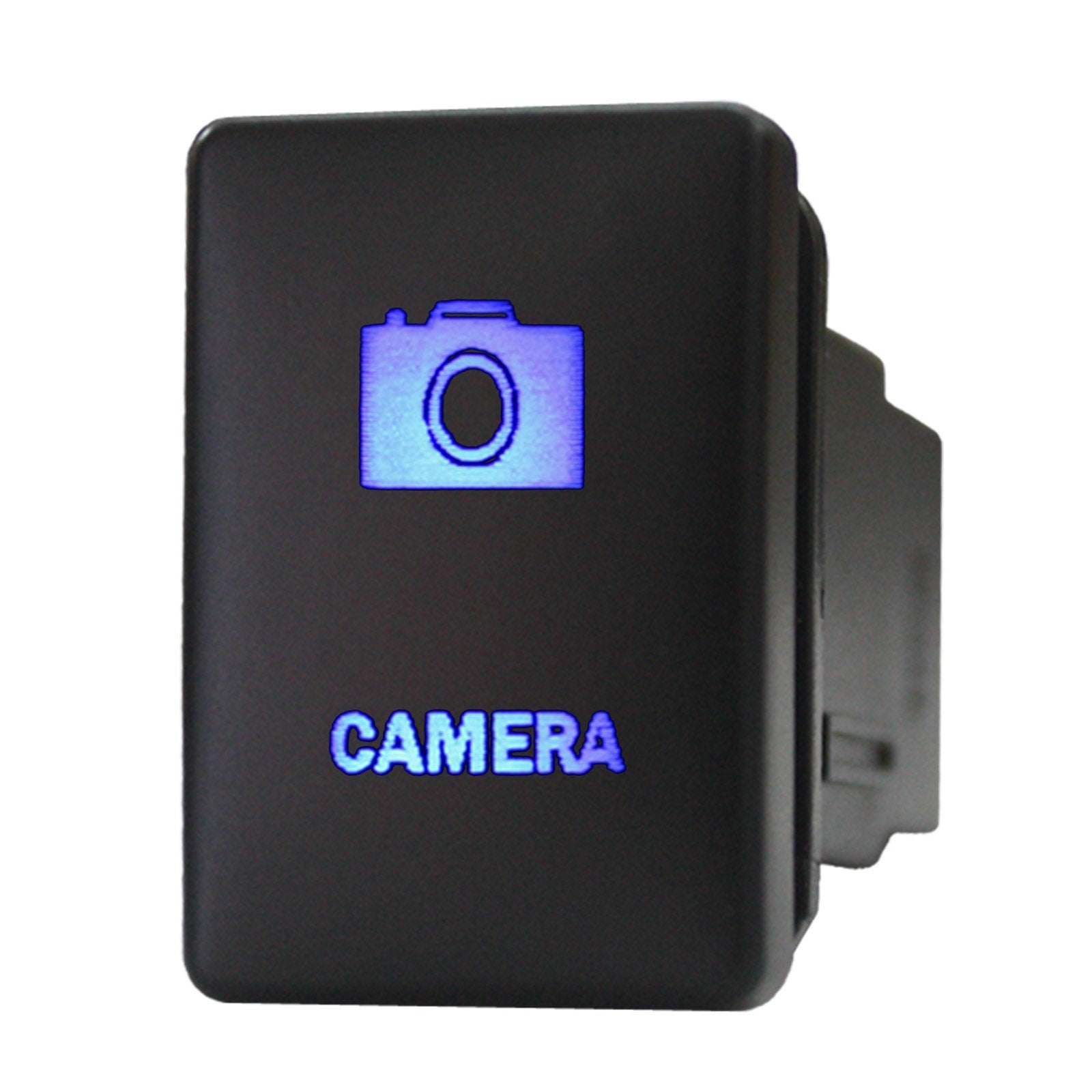Toyota Push Switch for Camera 40x20mm blue LED - the4x4store.co.za