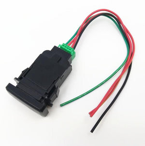 Toyota Push Switch for  Camera 32x20mm Blue LED - the4x4store.co.za