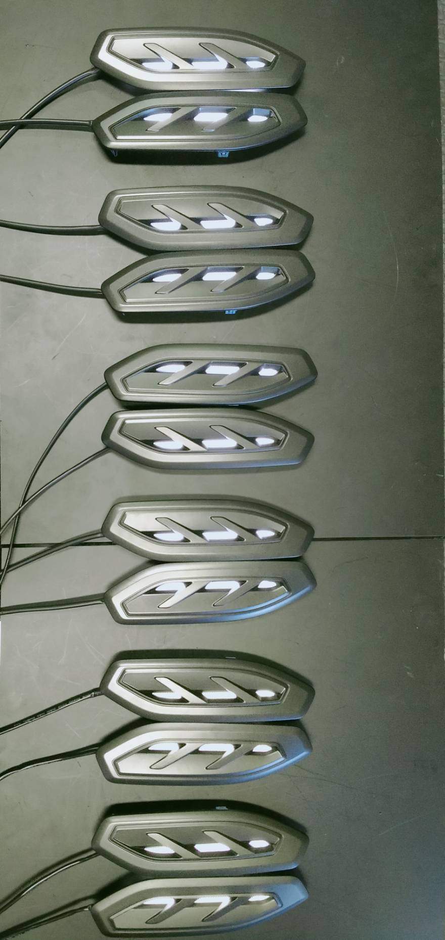 Ford Ranger Raptor 2018 - Present Side Vent Lights White