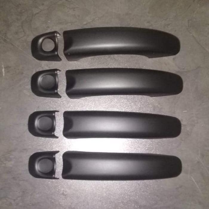 Volkswagen Amarok Door Handle Covers Matte Black (Set)