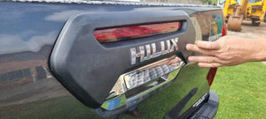 Toyota Hilux 2021+ Tailgate Cover With Logo