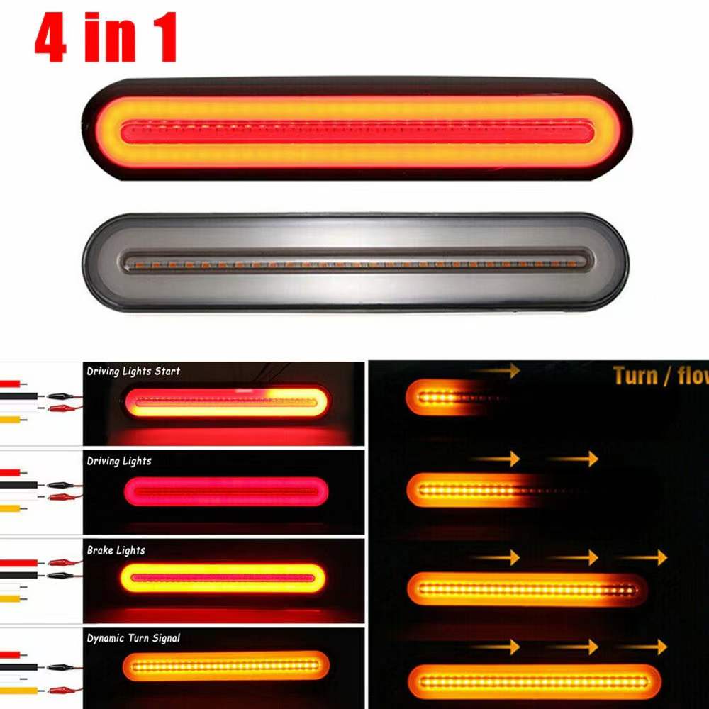 Led Universal Tail Light Smoked