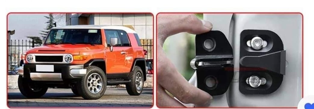 Toyota Fj Cruiser 06-21 - Tailgate Protection Limiting Stopper Solve Abnormal Noise Door Lock Buckle