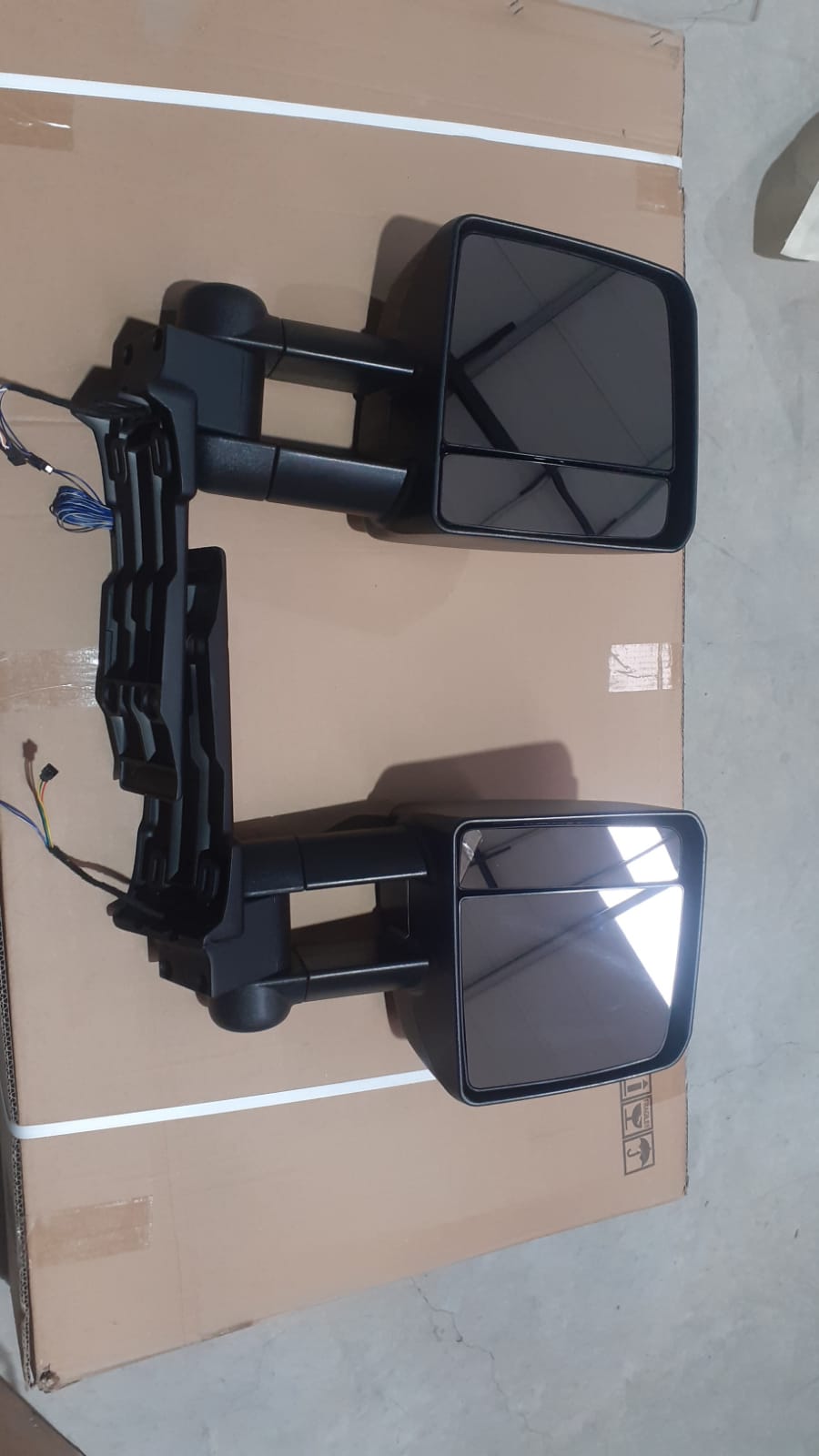 Toyota Land Cruiser Compact Towing Mirrors Electric (Set of 2)