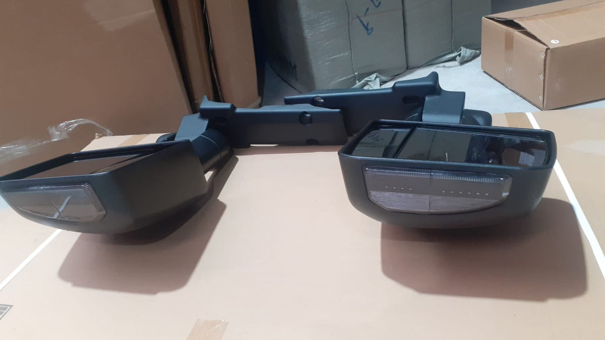 Toyota Land Cruiser Compact Towing Mirrors Electric (Set of 2)