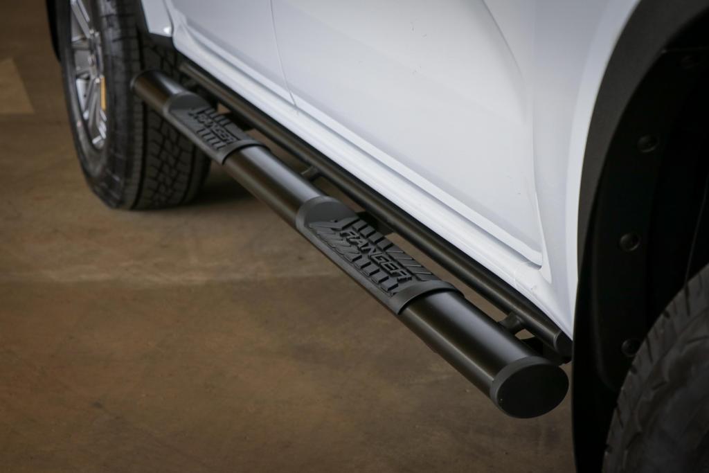 Ford Ranger Next Gen Side Steps Double Cab & Extended Cab Black BS-150 ...