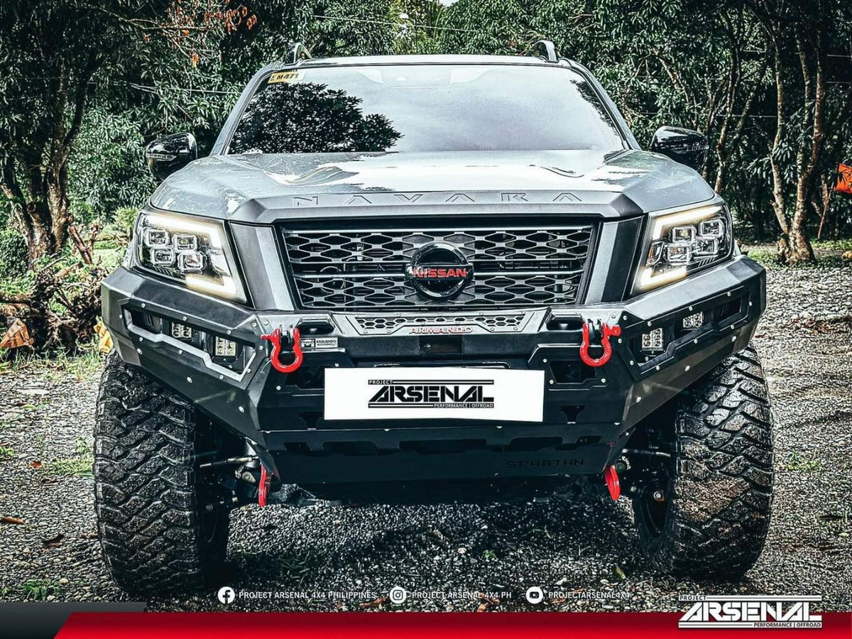 Nissan Navara 2021 + Spartan Armando front steel bumper