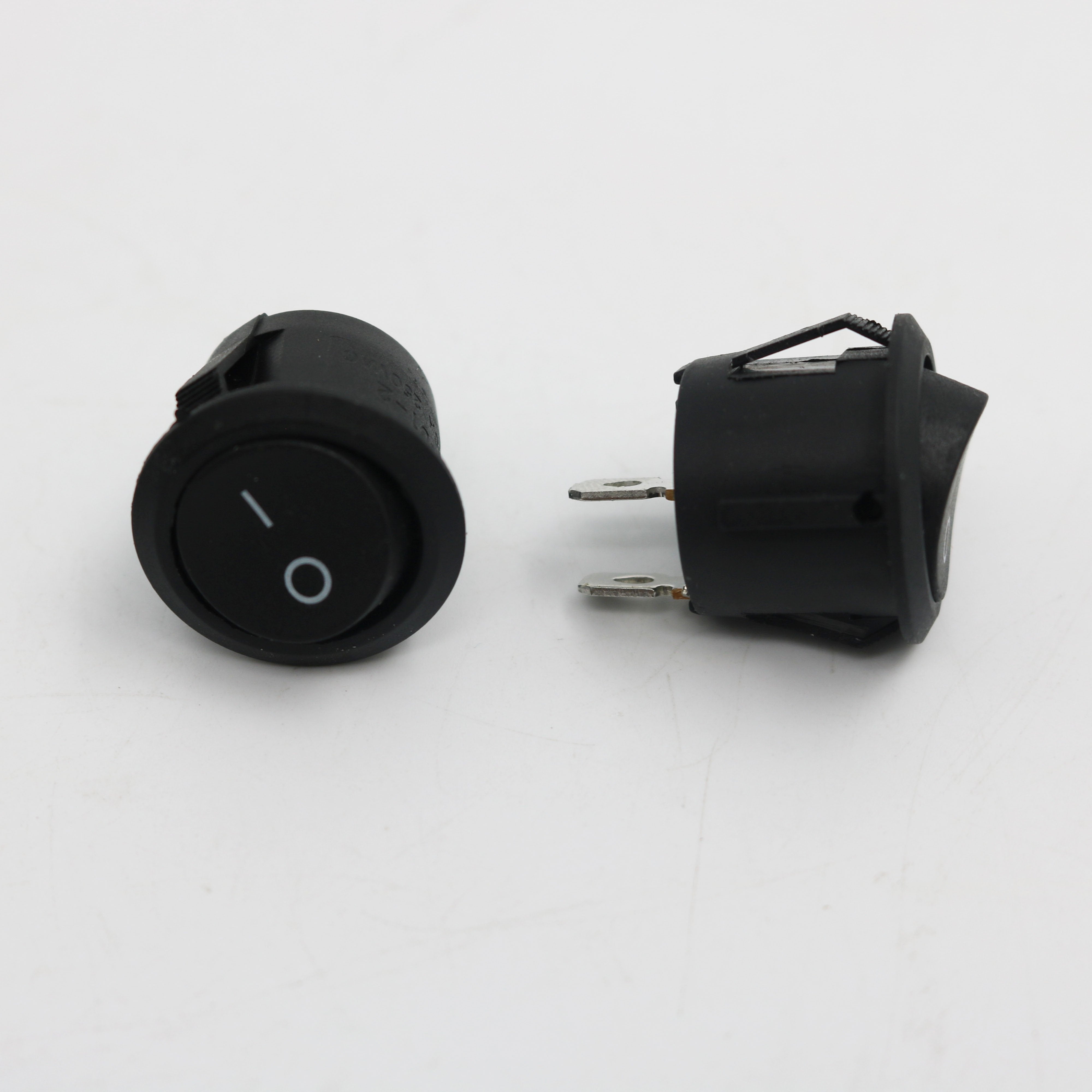 Small Round ON-OFF Rocker Switch, 2 pin - the4x4store.co.za