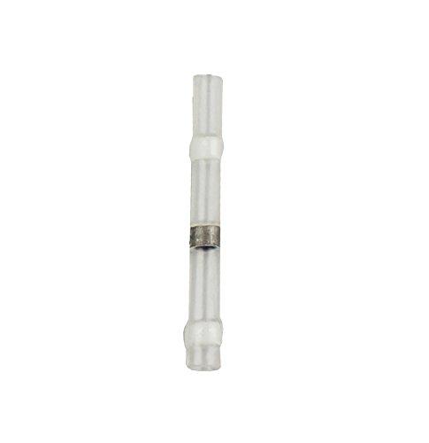 Heat Shrink Solder Sleeve Crimpless Butt Connectors White  24-26 AWG - the4x4store.co.za