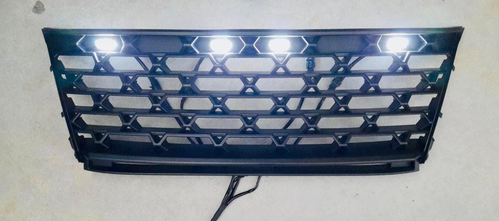 Toyota Fortuner Trd Front Grill W White Led Light 2021