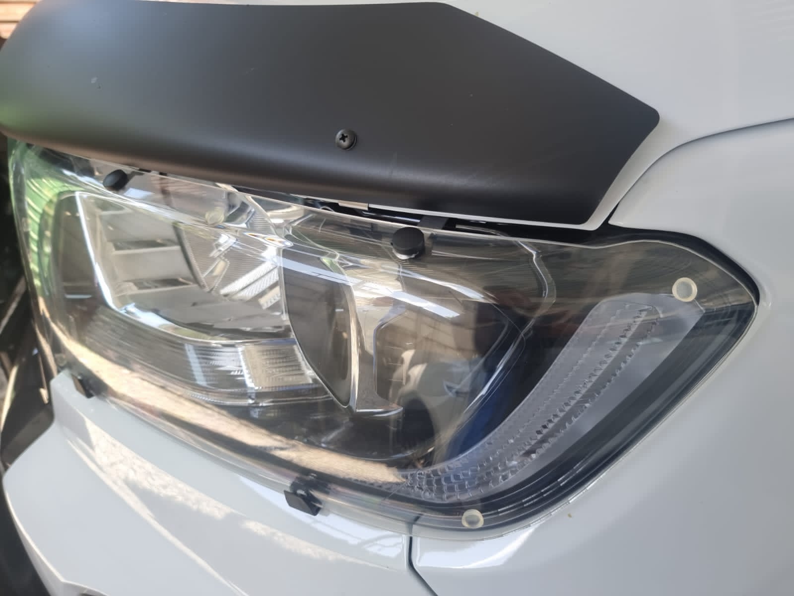 Ranger 2016+ Clear Headlight Covers - Set