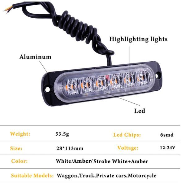 6 Led Response Light