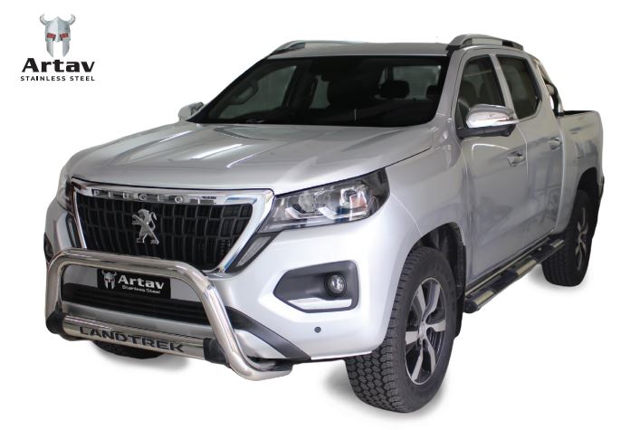 Peugeot Landtrek 2021+ Nudge Bar Chrome/Stainless 120020T