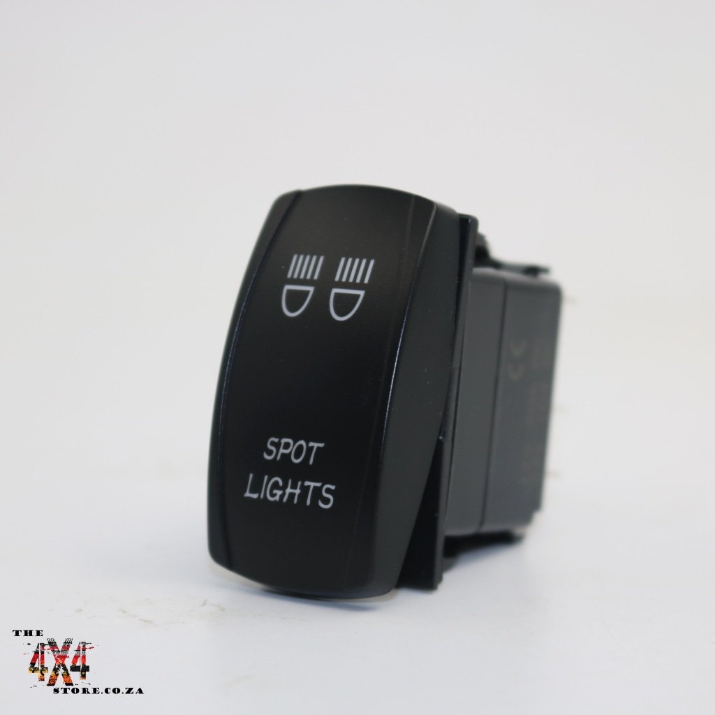 Rocker Switch On-Off White Led - Spot Lights