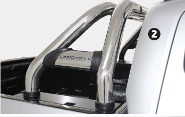 Peugeot Landtrek Roll bar chrome