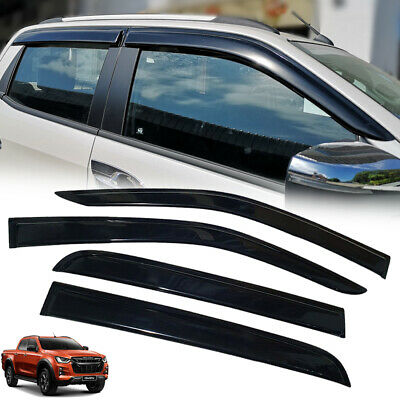 Isuzu Dmax 2022+ Double Cab Weather Guards / Wind Deflectors