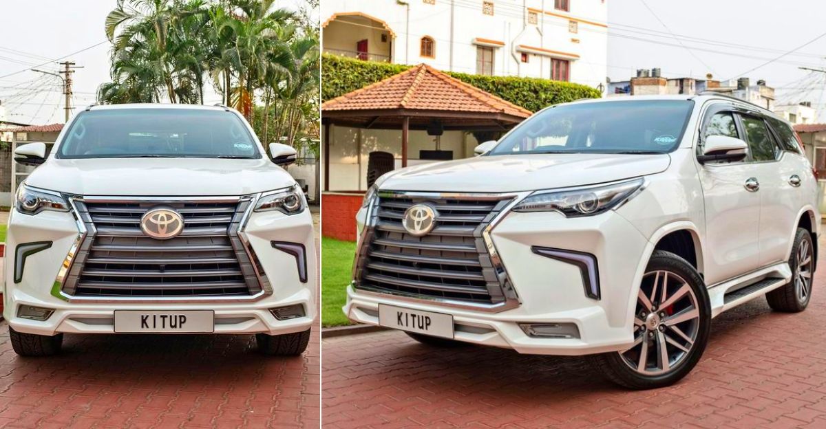 Toyota Fortuner 2016 to Lexus upgrade kit