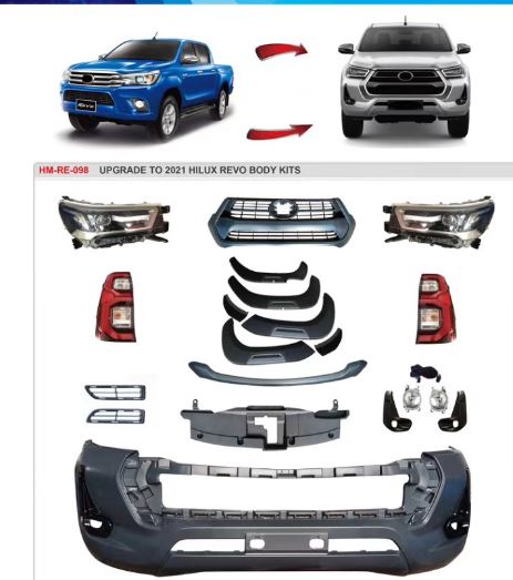 Toyota Hilux 2016 to 2021 upgrade kit