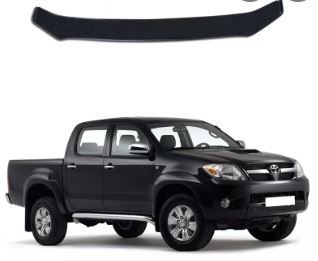 Toyota Hilux Vigo 2004 - 2011 Gloss black Bonnet guard