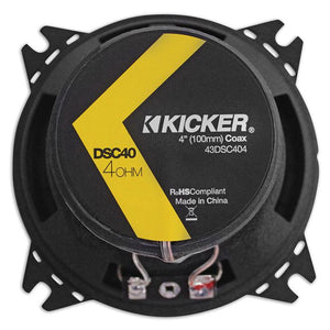 Kicker 4Inch Ds Coaxial Speakers